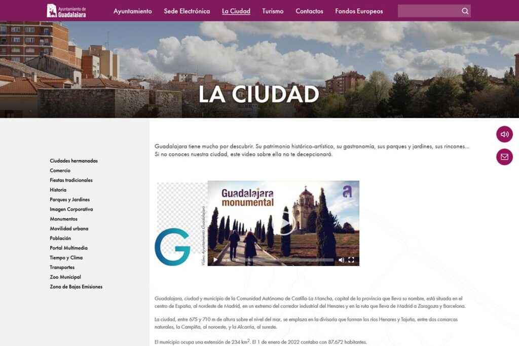 Captura de ciudad guadalajara – Ayuntamiento de Guadalajara