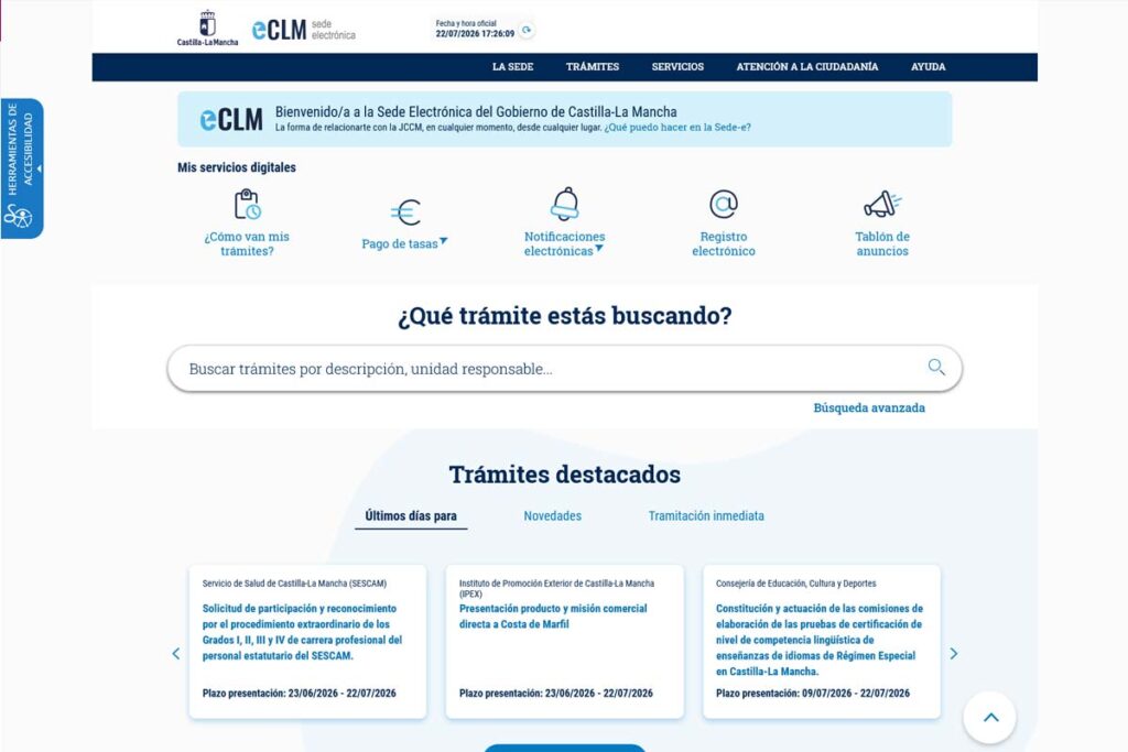 Captura de junta clm – Junta de Castilla La Mancha (Albacete)
