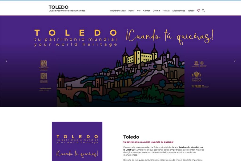 Captura de turismo toledo – Ayuntamiento de Toledo